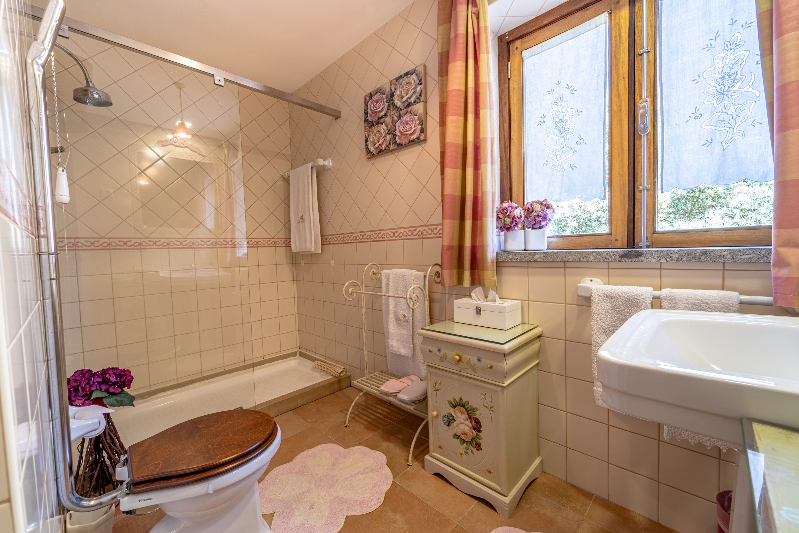 casa de banho quarto rosa