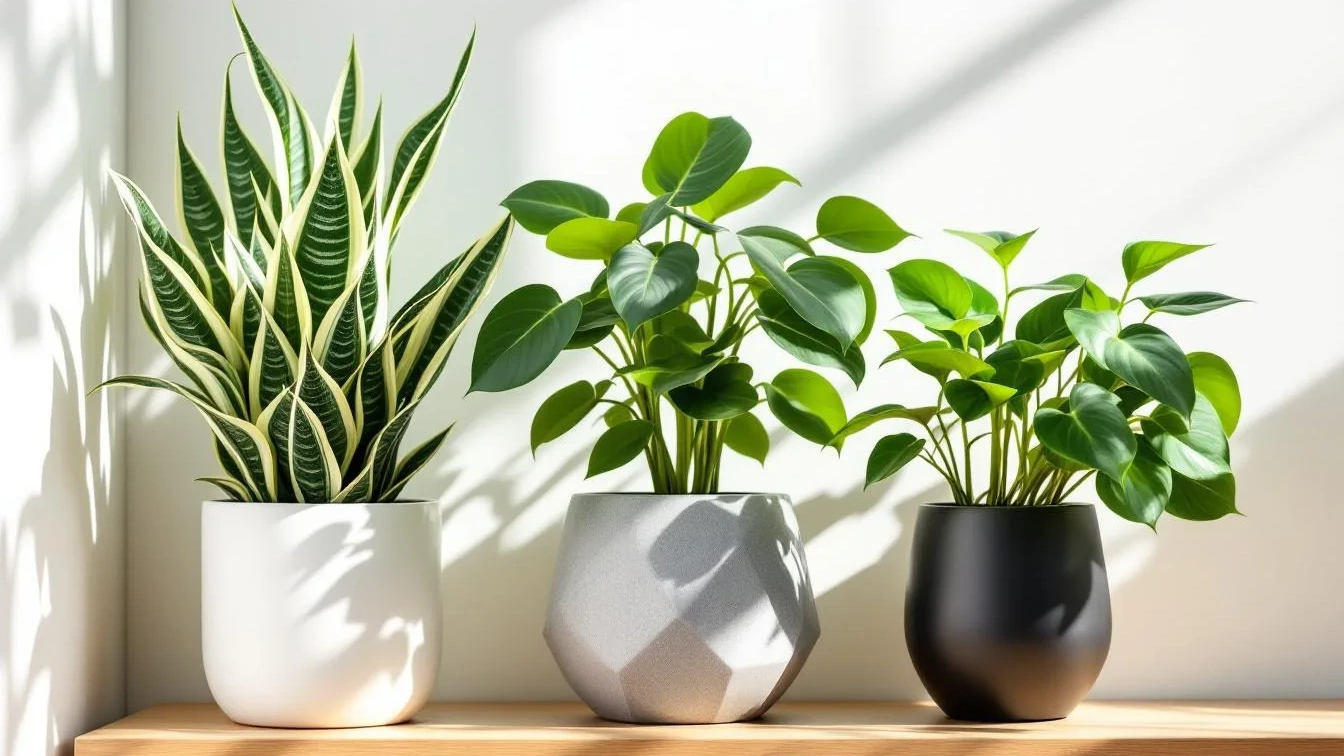 As 3 plantas que sobrevivem sem rega durante semanas e purificam o ar