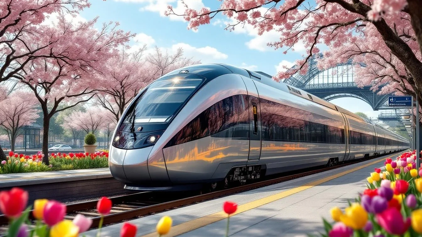 As ofertas de comboio na Europa para viajar na primavera