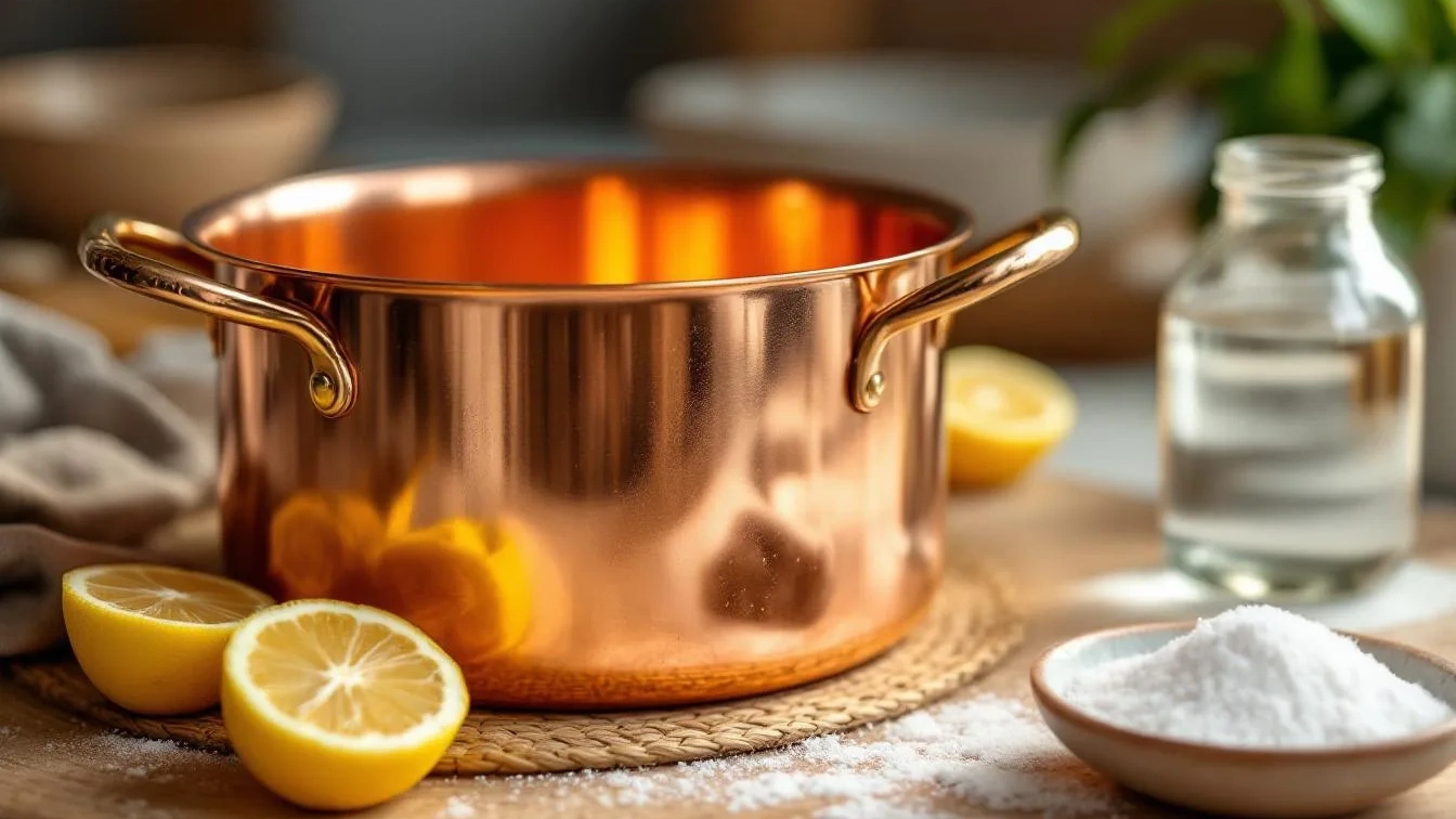 Especialista revela porque este truque natural faz o cobre brilhar instantaneamente