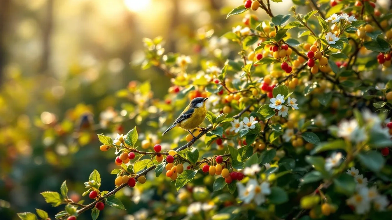 Esta semente atrai pássaros para o jardim antes mesmo da primavera