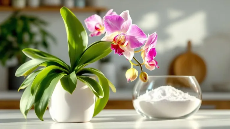 Este produto comum da cozinha fortalece as orquídeas naturalmente