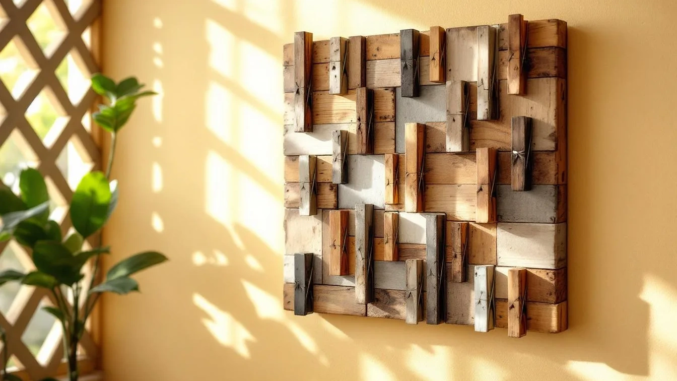 Guardei molas de roupa antigas e transformei-as em decoração incrível para casa