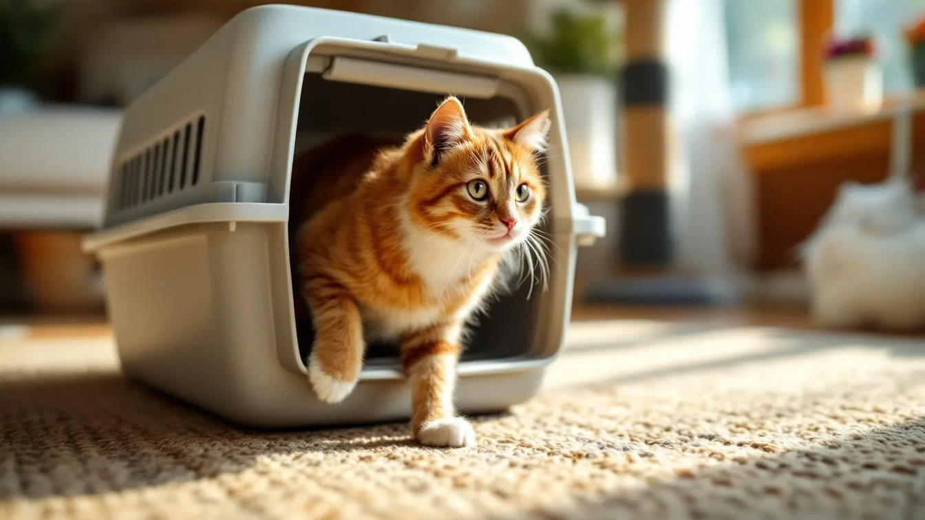 Nem brinquedos nem comida, este truque faz gatos entrarem no transportador sem medo