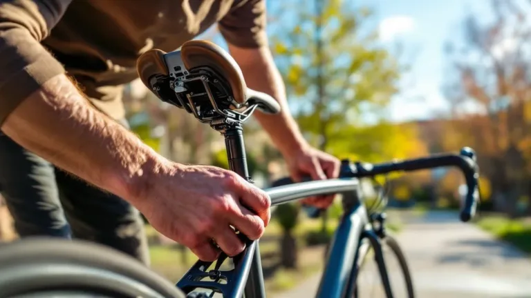 Nem fita métrica nem nível, este truque ajusta a altura do selim na perfeição