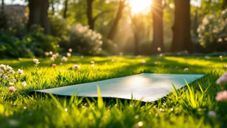 Nem ginásio nem equipamentos, estes exercícios suaves despertam o corpo na primavera