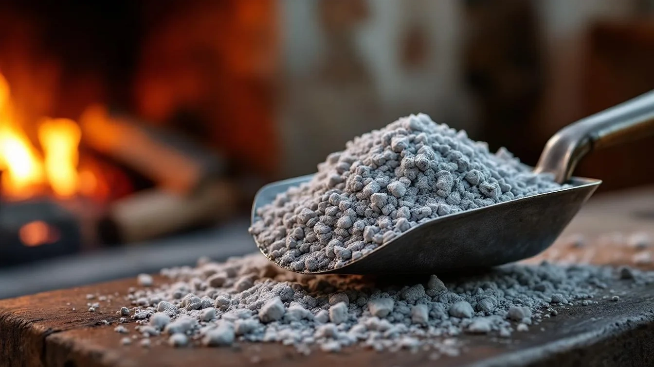 Nem lixívia nem detergente, um especialista explica como usar cinzas da lareira