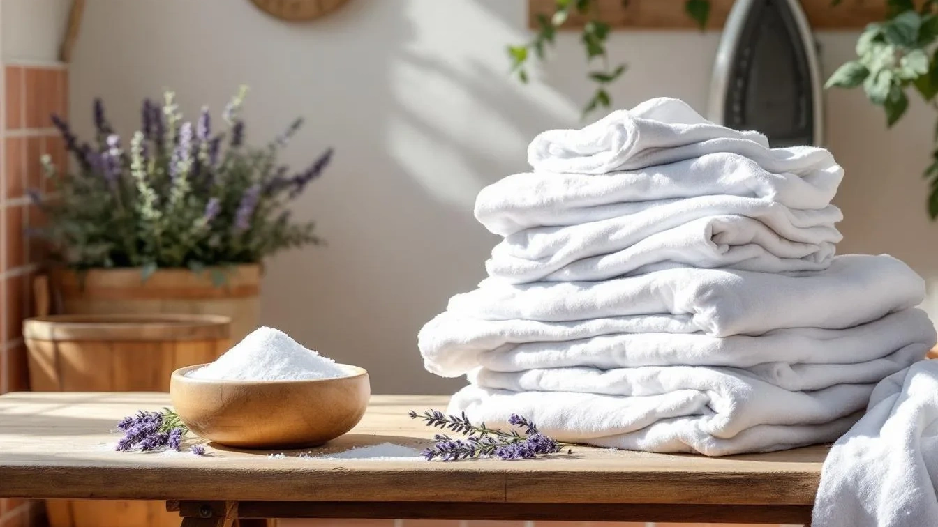 Nem lixívia nem limão, esta dica mantém a roupa branca impecável