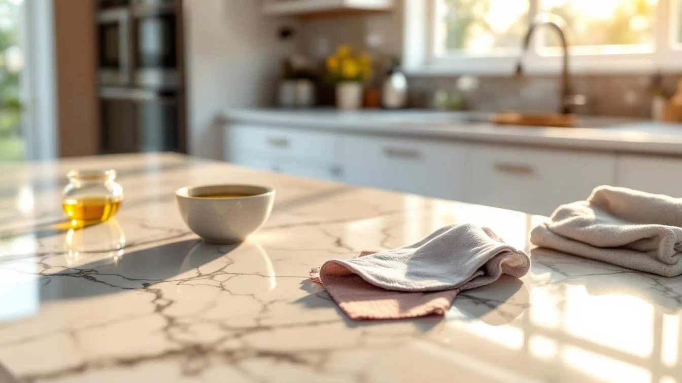 Nem vinagre nem cera, este truque deixa o mármore riscado impecável