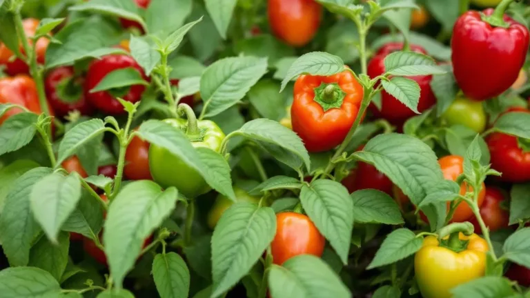 Nunca os plante juntos: o erro comum que impede o crescimento dos pimentos