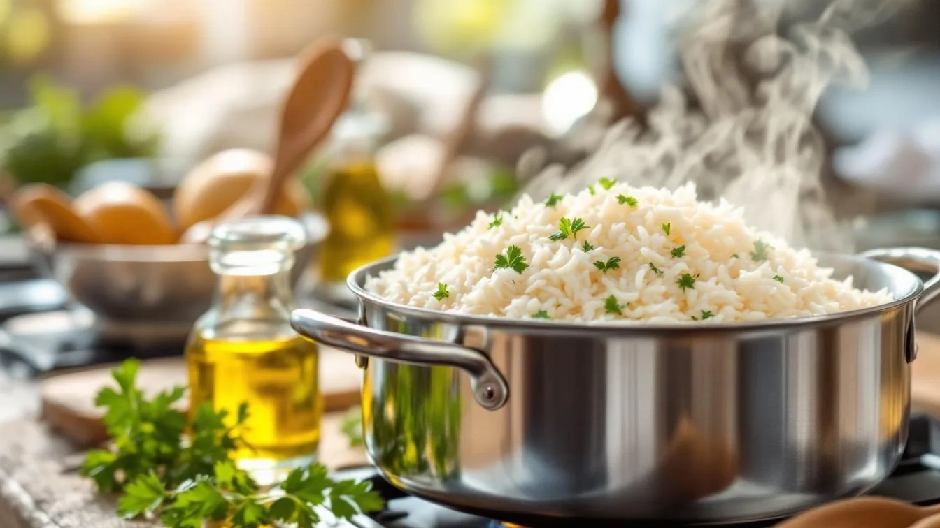 O método dos chefs para cozinhar arroz sem que grude