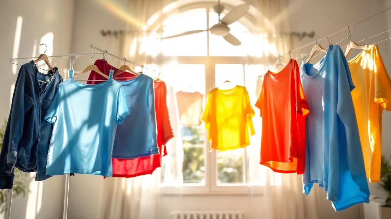 Por que a sua roupa seca duas vezes mais rápido dentro de casa