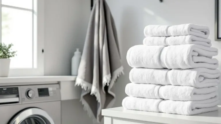 Porque as toalhas ficam ásperas e como evitar segundo especialistas