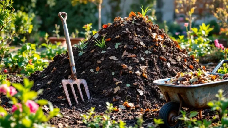 Porque deve preparar o composto no início da primavera antes das sementeiras
