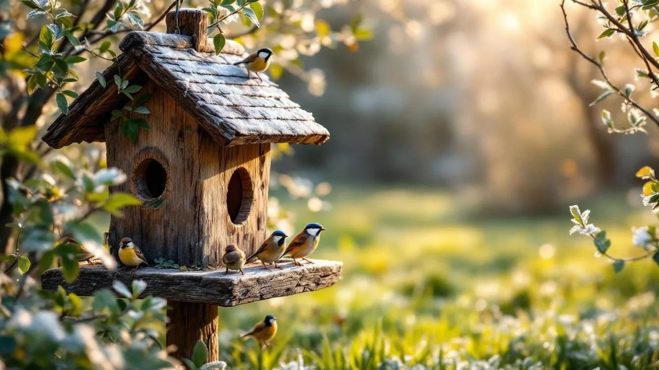 Porque esta proteção barata para aves traz vida ao seu jardim no inverno