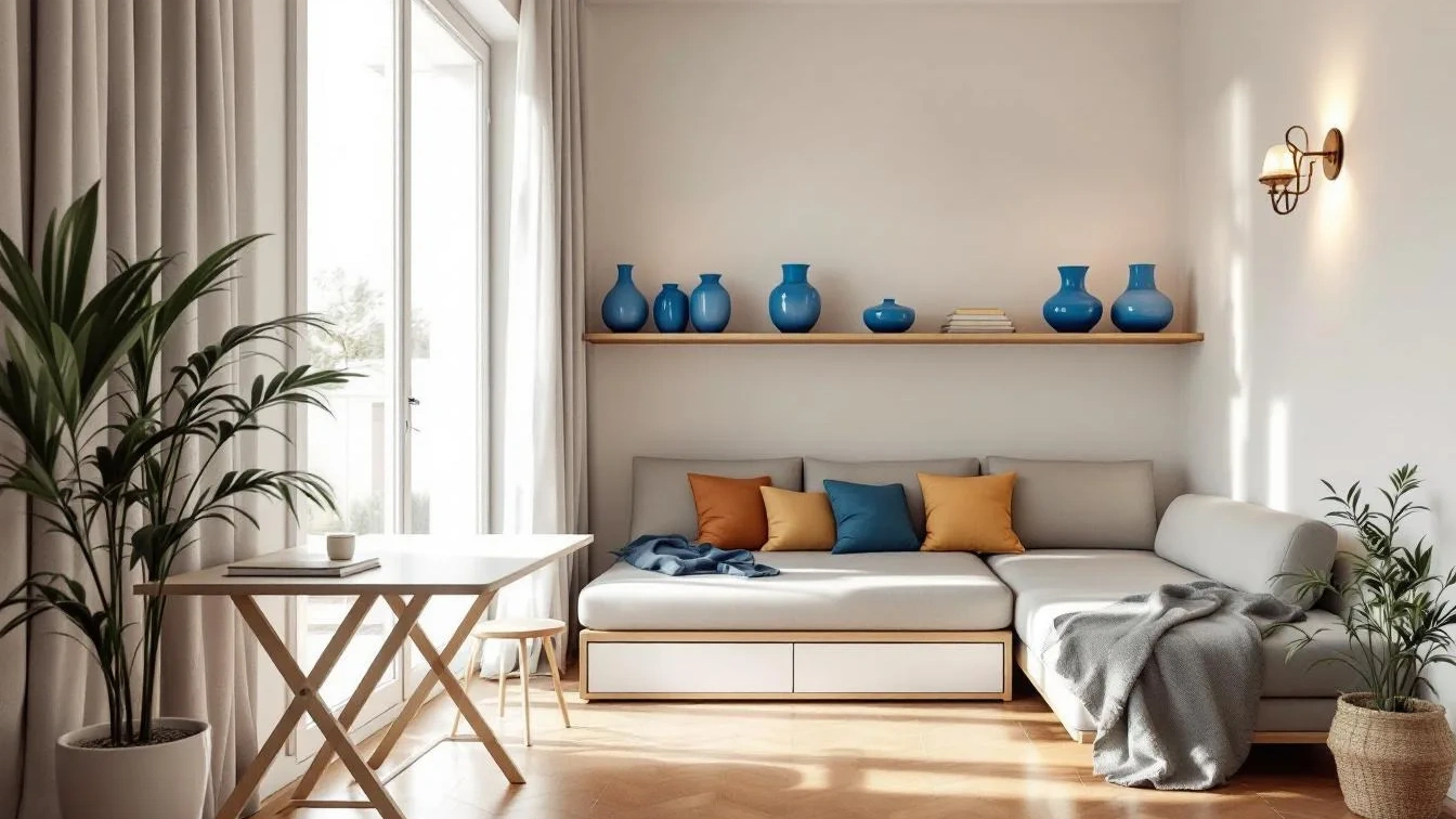 Porque estes móveis resolvem o problema de espaço em apartamentos pequenos