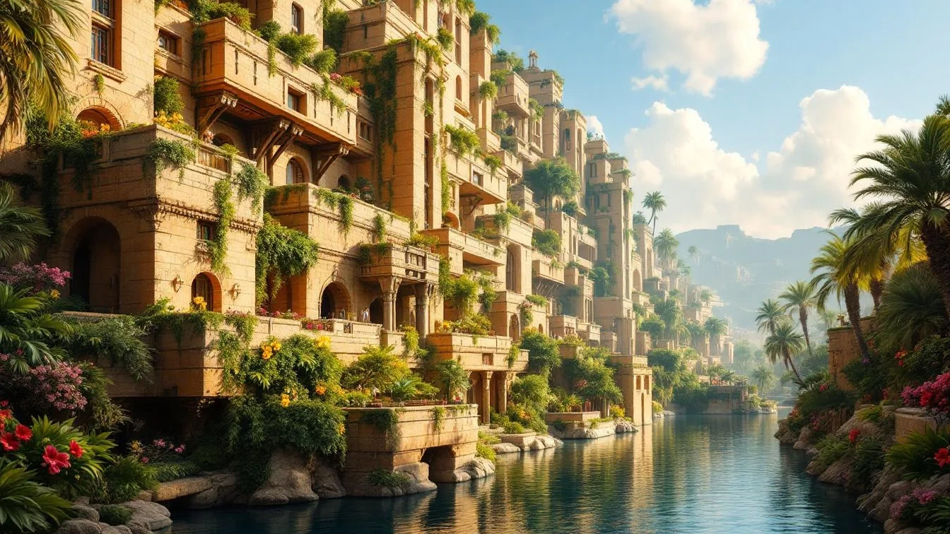 Porque os jardins suspensos da Babilónia continuam um mistério