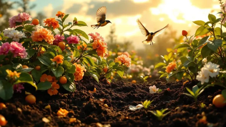 Porque os seus restos de cozinha transformam o jardim num paraíso de rouxinóis