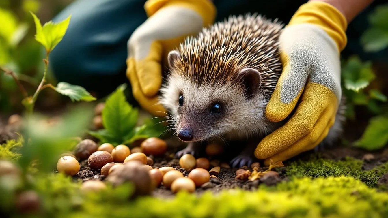Um jardineiro revela como ajudar os ouriços após a hibernação
